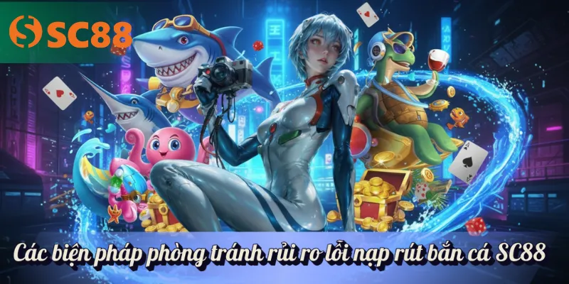 Các biện pháp phòng tránh rủi ro lỗi nạp rút bắn cá SC88