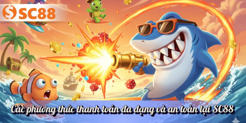 Các phương thức thanh toán đa dạng và an toàn tại SC88