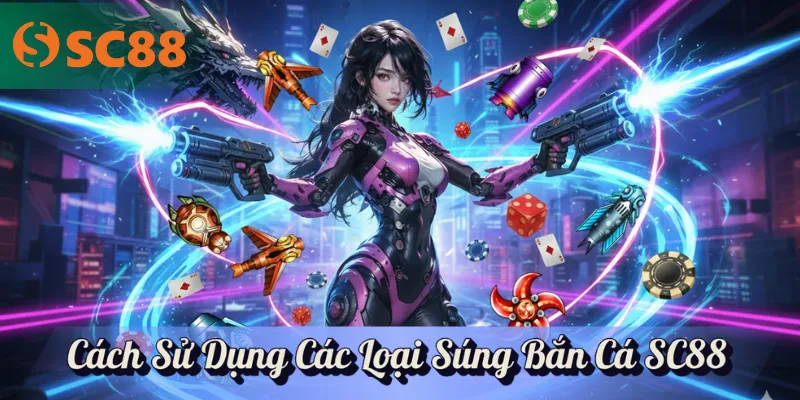 Cách Sử Dụng Các Loại Súng Bắn Cá SC88