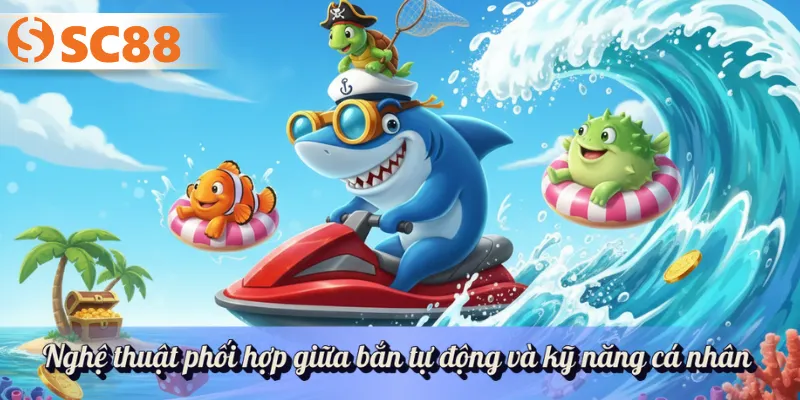 Nghệ thuật phối hợp giữa bắn tự động và kỹ năng cá nhân